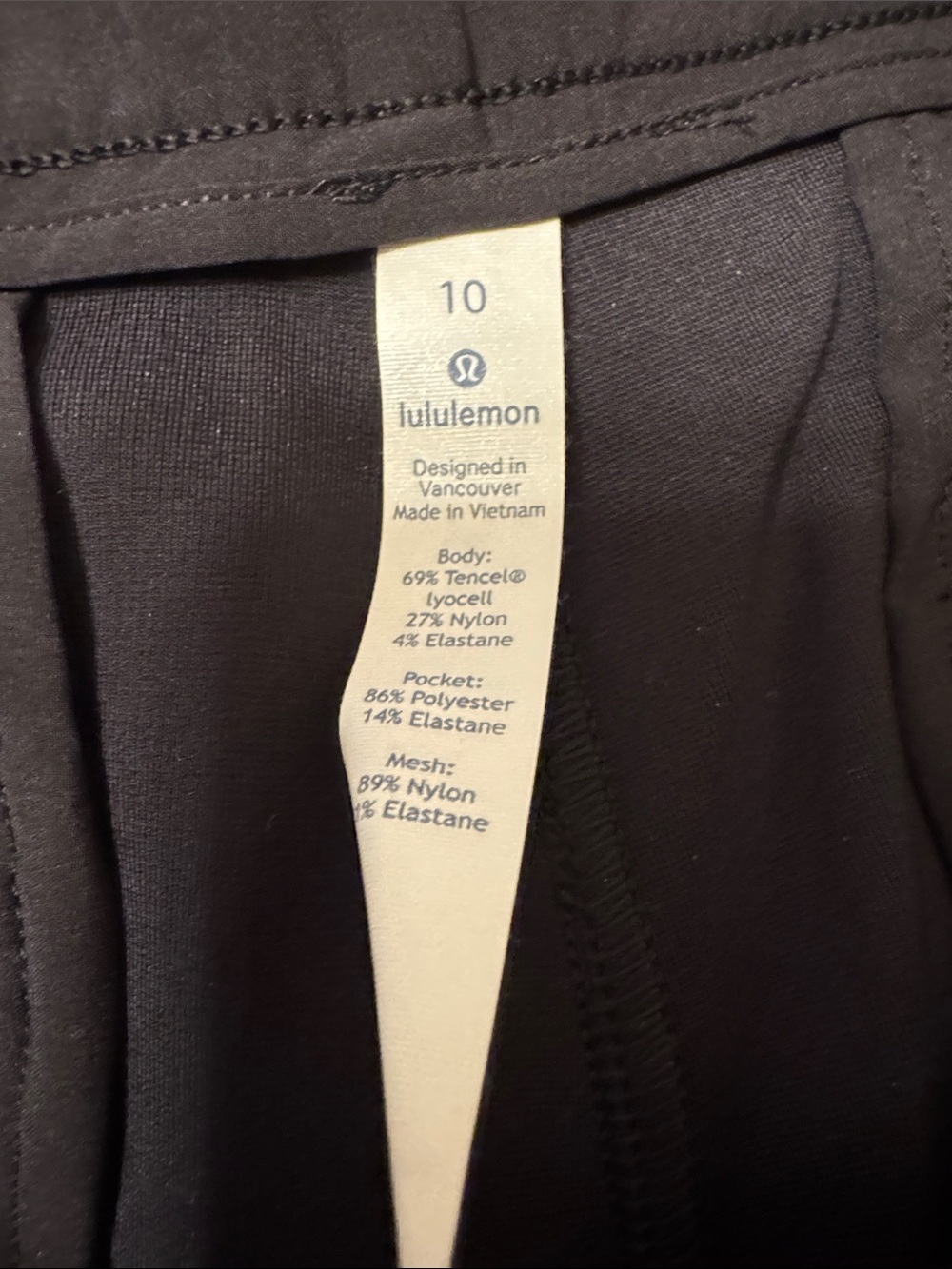 lululemon athletica Black Straight Leg Pants - Picture 4 of 6